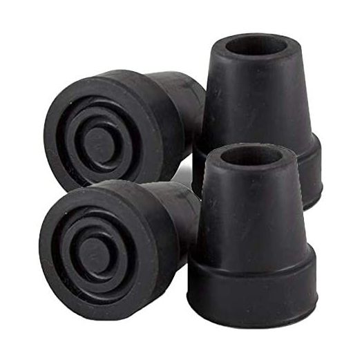 Sky Med 3/4" Standard Offset Cane Replacement Tip, 4 Counts