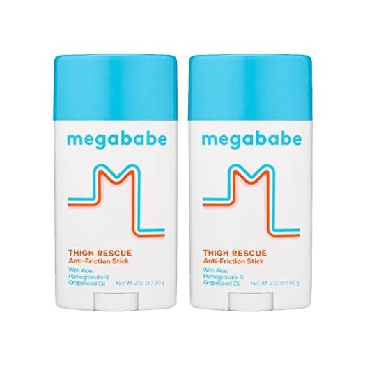 Megababe Thigh Rescue Anti-Chafe Stick 2.12oz - 2 Pack
