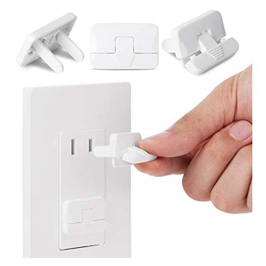 Bates- Outlet Covers, 15 Pack, 2 Prong Outlet Covers, Baby Proof Outlet Covers, Plug Covers for Electrical Outlets, Outlet Plug Covers, Plug Covers, Baby Outlet Covers, Child Safety Outlet Covers