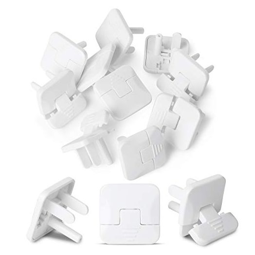 Bates- Outlet Covers Child Proof, 10 Pack, 3 Prong Outlet Covers, Baby Proof Outlet Covers, Baby Outlet Covers, Child Proof Outlet Cover, Child Safety Outlet Covers, Electrical Safety Baby Products