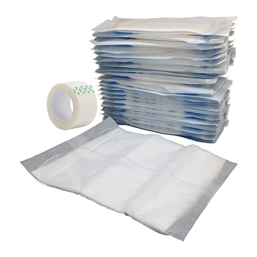 Vakly ABD Combine Abdominal Pads, 8''x10'' Sterile Surgical Gauze (20 Pack)