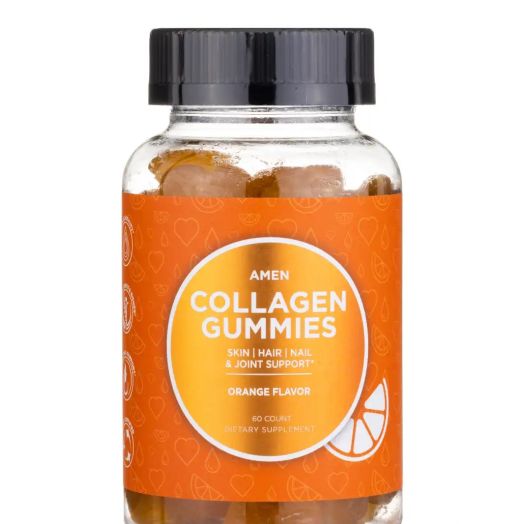 Amen Collagen Gummies, Orange Flavor - 60 Gummies