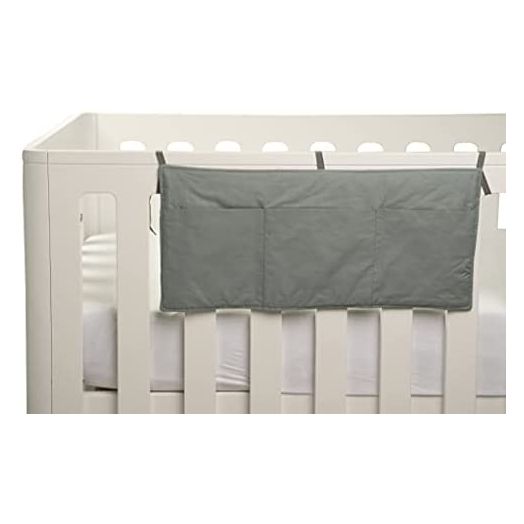 Natemia Baby Nursery Crib Organizer- Hanging Diaper Organizer for Crib - Made in Portugal