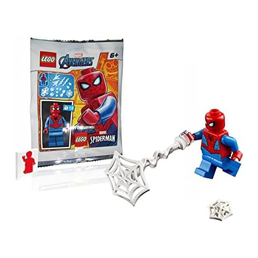 LEGO Marvel Super Heroes LOOSE Minifigure Spider-Man with Webs