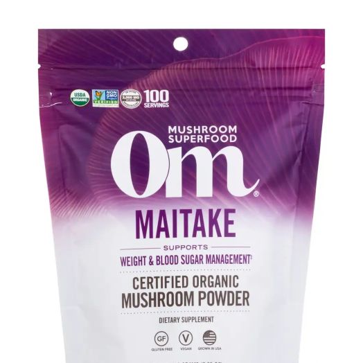 Om Organic Mushroom Nutrition Maitake Organic Mushroom Powder - 7.05 oz (200 Grams)