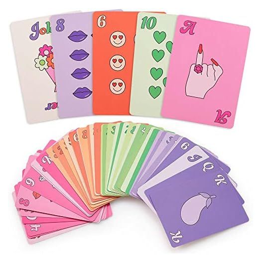 xo, Fetti Bachelorette Party Card Game, Rainbow Deck of Playing Cards, Poker - Bachelorette Party Decorations, Bride to Be Gift, Bach Party Ideas, Bridal Party Game, Design Cards