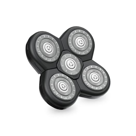 FlexSeries Blade Refills - FREEDOM GROOMING - Sharp and Fresh Flexible Stainless Steel Replacement Blades for The Electric Head Hair Rotary Shaver