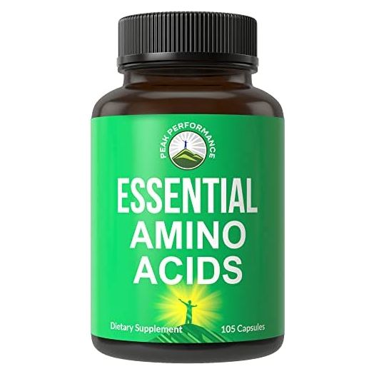 All 9 Essential Amino Acids Supplement. Capsules with 3X More Leucine for Muscle Recovery, Growth. EAA Supplement Better Than BCAA / BCAAS Branched Chain Aminos Acid. USA Tested EAAs for Men + Women