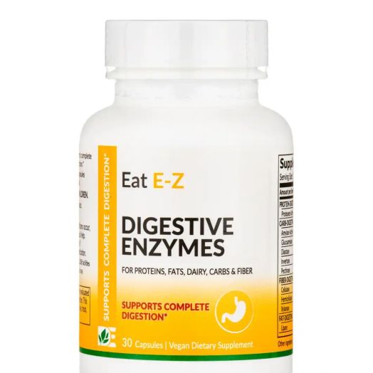 Dynamic Enzymes Eat E-Z - Digestive Enzymes - 30 Capsules