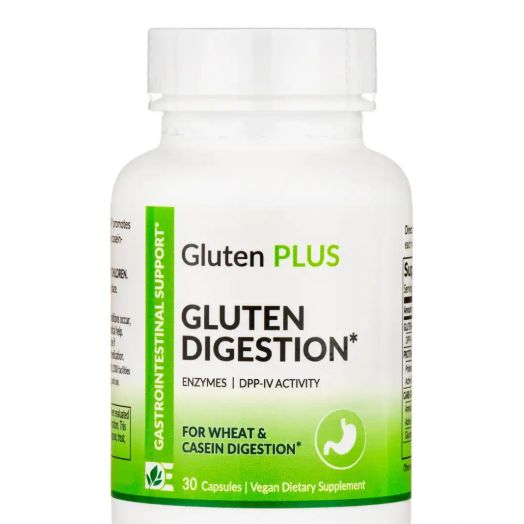 Dynamic Enzymes Gluten Plus (Extra Strength) - Gluten Digestion - 30 Capsules