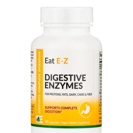 Dynamic Enzymes Eat E-Z - Digestive Enzymes - 90 Capsules