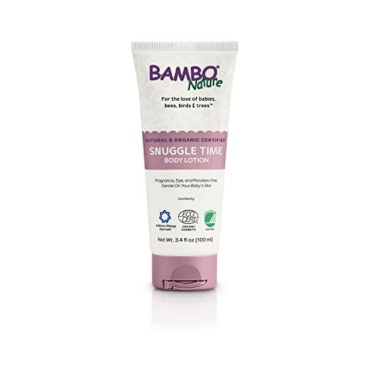 Bambo Nature Snuggle Time Body Lotion, 3.4 fl oz Tube, 1 Count