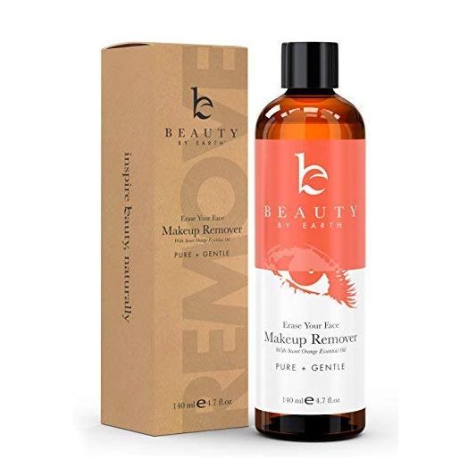 Makeup Remover - with Organic Aloe Vera & Witch Hazel, Use with Eye Makeup Remover Wipes or Cotton Pads, Gentle Non-Greasy Makeup Remover for Dry, Oily and Sensitive Skin Types…