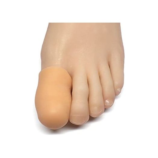 ZenToes Gel Toe Cap and Protector for Ingrown Toenails, Corns, Blisters (6 Pack)