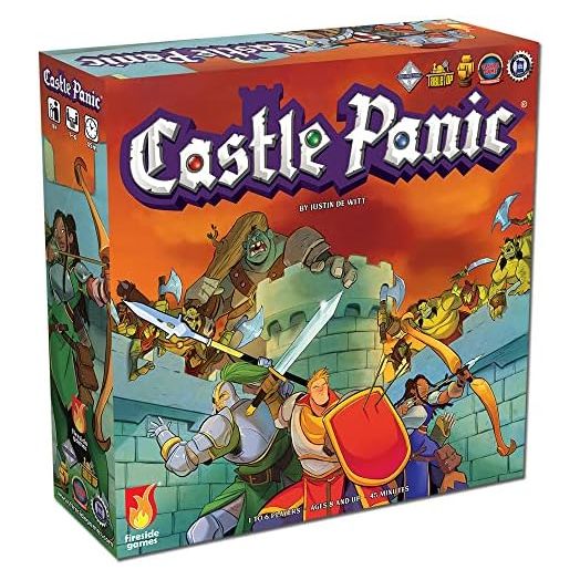 Castle Panic 2nd Edition | Cooperative Board Game for Adults and Family | Ages 8+ | for 1 to 6 Players | Average Playtime 45 Minutes | Made by Fireside Games