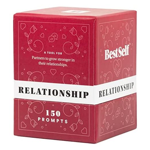Relationship Deck by BestSelf ? 150 Discussion Prompts for Real Relationship Conversations ? Relationship Card