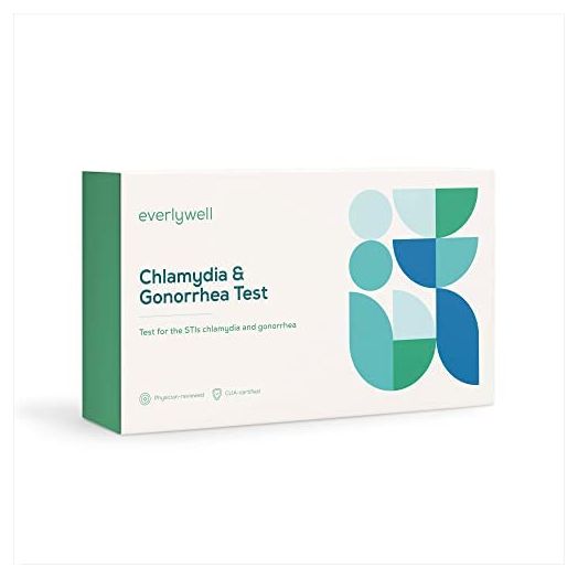 Everlywell Chlamydia and Gonorrhea Test at-Home Collection Kit - Discreet, Accurate Results from a CLIA-Certified Lab Within Days - Ages 18+
