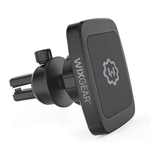 Magnetic Phone Car Mount, WixGear Universal Bite-Lock Air Vent Magnetic Phone Car Mount Holder, for Cell Phones with Swift-snap Technology