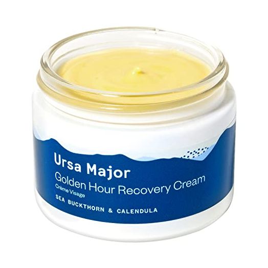 Ursa Major Golden Hour Face Moisturizer | Vegan Recovery Cream for Daily Facial Moisturizing | Repair & Hydrate | Natural Formula for All Skin Types | Cruelty Free & Non-Toxic 1.57 oz