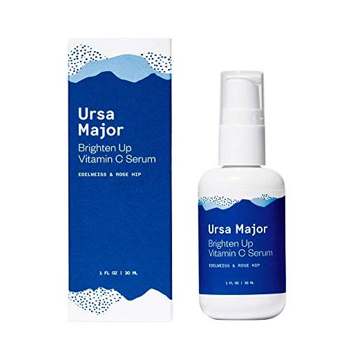 Ursa Major Natural Vitamin C Face Serum | Brightening, Hydrating, Smoothing | Vegan, Non-Toxic, Cruelty-Free | 1 ounce