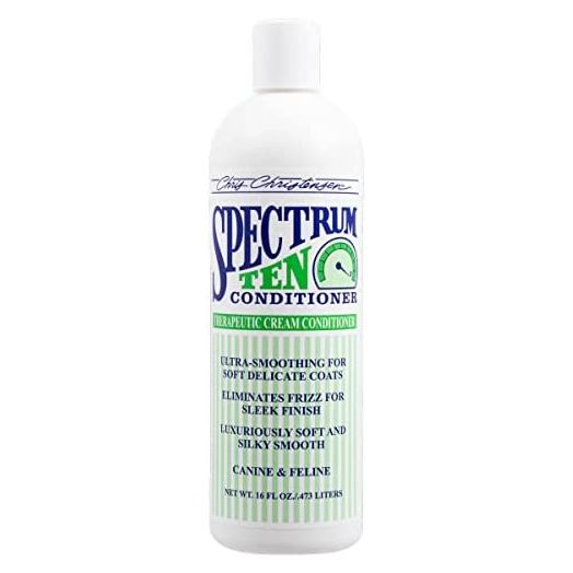 Chris Christensen Spectrum Ten Dog Conditioner, Gentle Cleansing, Made in The USA