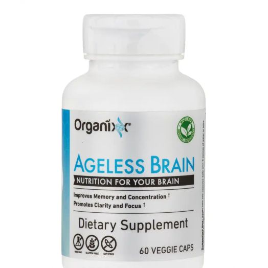 Organixx Ageless Brain - 60 Veggie Caps