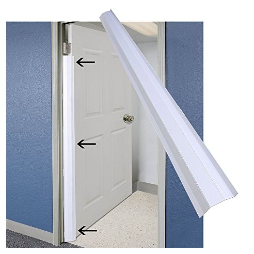 PinchNot Home Door Shield Guard for 90 Degree Doors - Finger Shield & Protector to Child Proof Your Door. by Carlsbad Safety Products