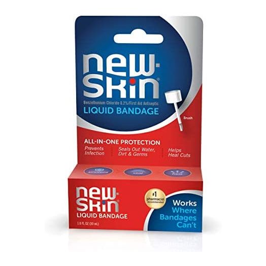 New-Skin Liquid Bandage, Waterproof for Scrapes and Minor Cuts, 1 Fl Oz