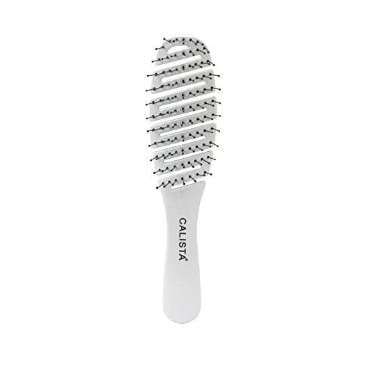 Calista Smoothie Brush, Wet or Dry Hair Flex Brush for Detangling, For All Hair Types, White
