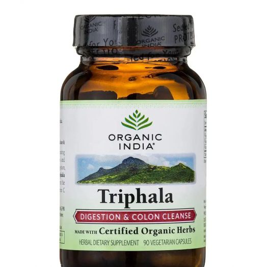 Organic India Triphala - 90 Vegetarian Capsules