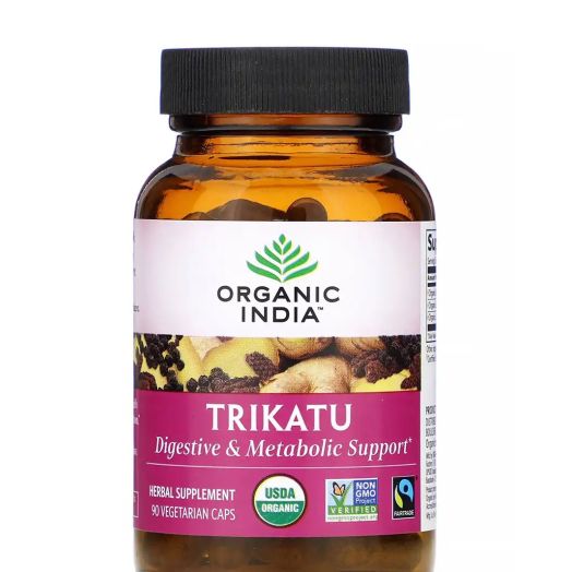 Organic India Trikatu - 90 Vegetarian Capsules