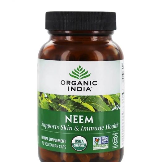 Organic India Neem - 90 Vegetarian Capsules