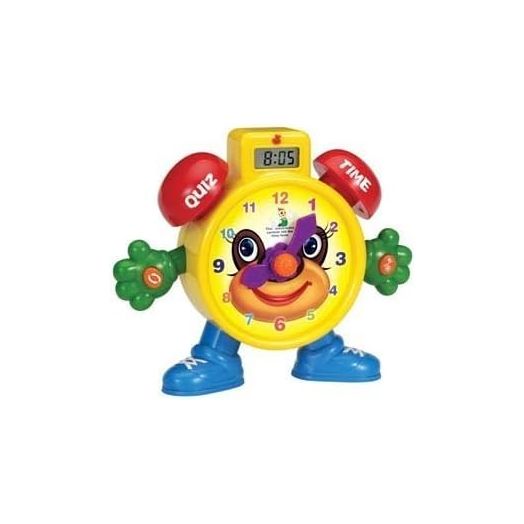 PowerTRC Tell The Time Electronic Learning Teach Time Clock Educational Toy | Education Toy | Learning Clock and Telling Time | Kids