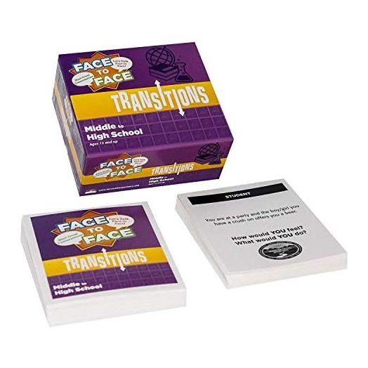 Harvest Time Partners Face to Face Transitions Card Game (Middle to High School Edition)
