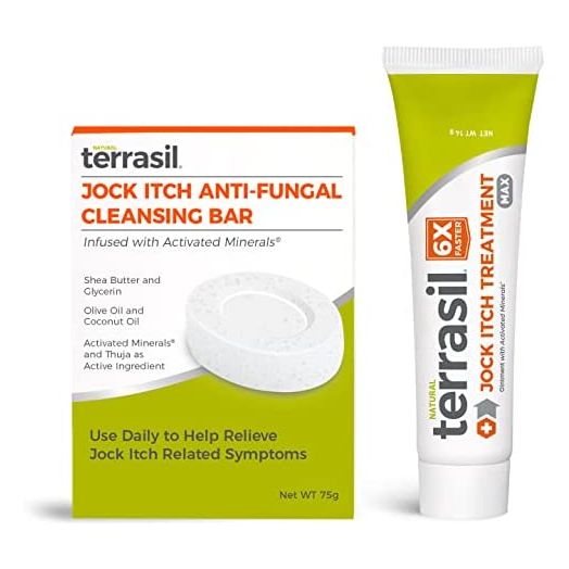 Aidance Jock Itch Treatment MAX 14gm and Antifungal Cleansing Soap Kit