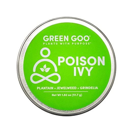 Green Poison Ivy Treatment & Relief salve, Natural Poison Ivy Cream For Soothing Irritation, Protecting Skin & Relieving Pain & Itching, 1.82 Oz