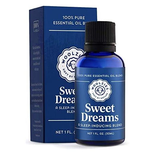 Woolzies Sweet Dreams Essential Oil Blend | Helps Sleep Better Faster Restful | Undiluted Therapeutic Grade (Sweet Dreams, 1 Oz)