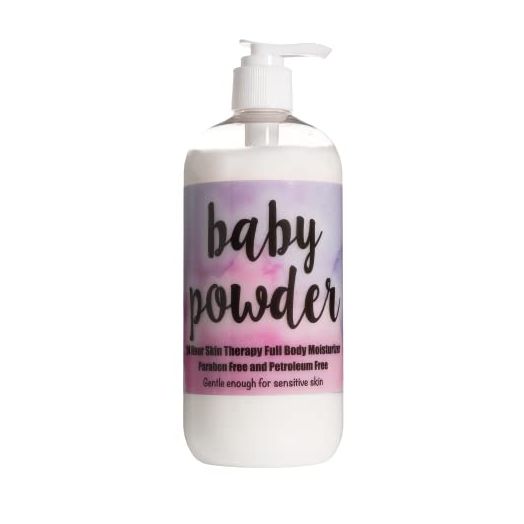 The Lotion Company 24 Hour Skin Therapy Lotion, Baby Powder, 16 Fluid Ounce