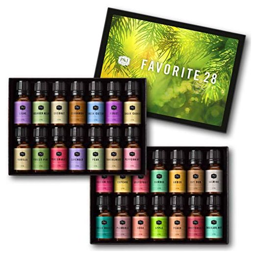 Favorites Set of 28 Premium Grade Fragrance Oils - 10ml