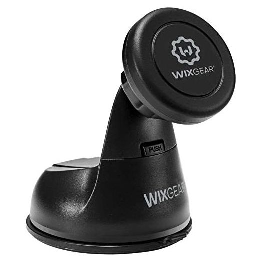 Car Mount, WixGear Universal Magnetic Car Mount Holder, Windshield Mount and Dashboard Mount Holder for Cell Phones with Fast Swift-snap Technology