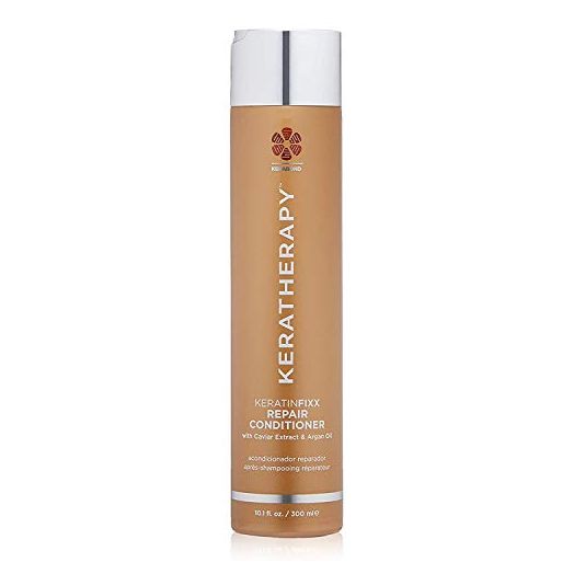 KERATHERAPY Keratin Infused KeratinFIXX Repair Conditioner, Clear, 10.1 Fl Oz