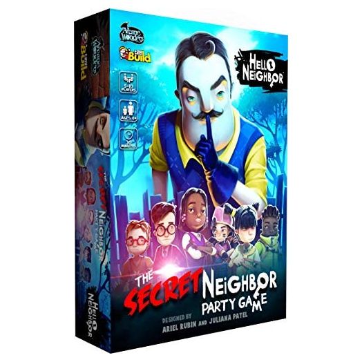 Arcane Wonders Hello Neighbor The Secret Neighbor Party Game, Blue