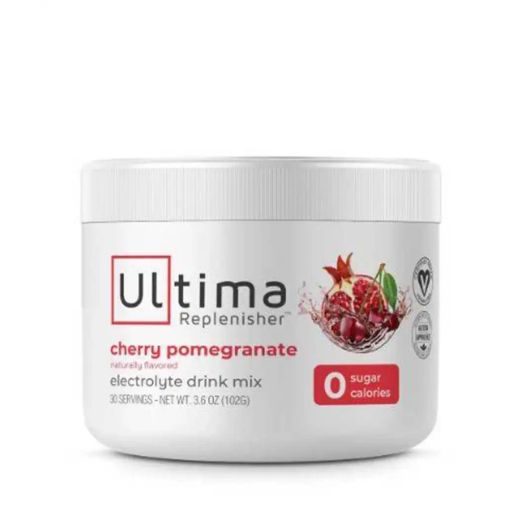 Ultima Replenisher Electrolyte Hydration Powder, Cherry Pomegranate Flavor - 30 Servings (3.6 oz / 102 Grams)