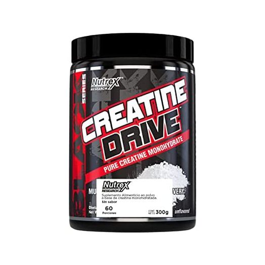 Nutrex Research Ultra Pure Creatine Monohydrate Powder Unflavored | 5G Creatine Powder for Muscle Gain, Strength, Endurance and Recovery | 60 Servings