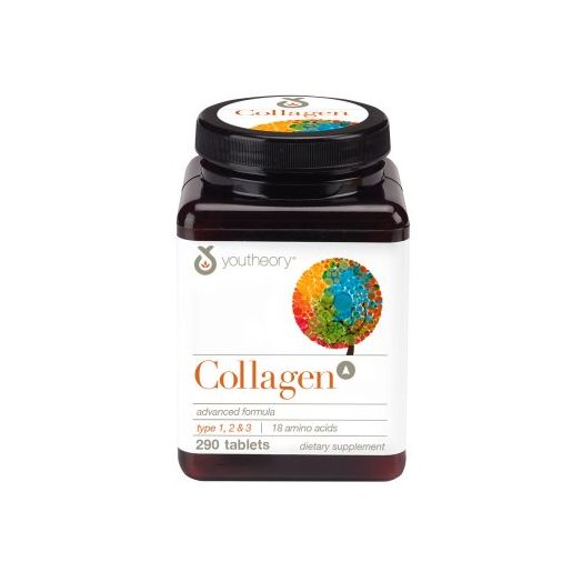 Youtheory Collagen Advanced 1, 2 & 3, 290 ct (1 bottle)