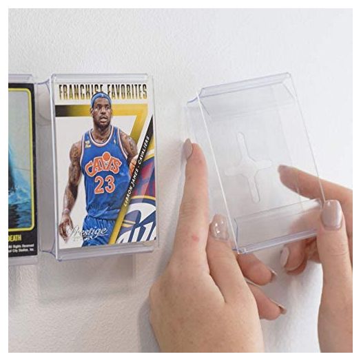 Card Mount Trading Cards Stand and Wall Mount, Invisible Display for Collectible Cards (5 Pack)