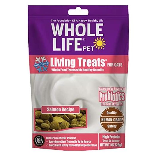 Whole Life Pet Living Treats for Cats Blended with Probiotics to Promote Healthy Digestion
