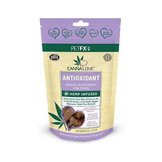 CannaLove Antioxidant Hemp Infused Health Supplement Sticks, 8oz Bag, Doctor Formulated