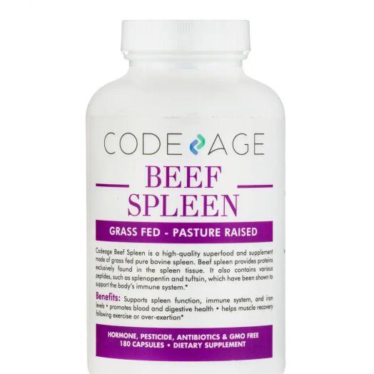Codeage Beef Spleen - 180 Capsules