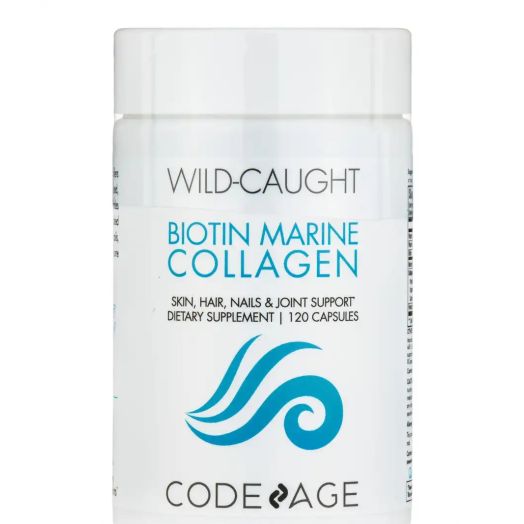 Codeage Biotin Marine Collagen - 120 Capsules